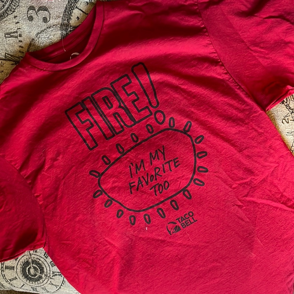 Taco Bell Fire Sauce Graphic Tee